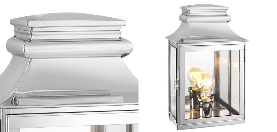 Бра Eichholtz Wall Lamp Primo L Nickel - Loft-Concept в Новосибирске