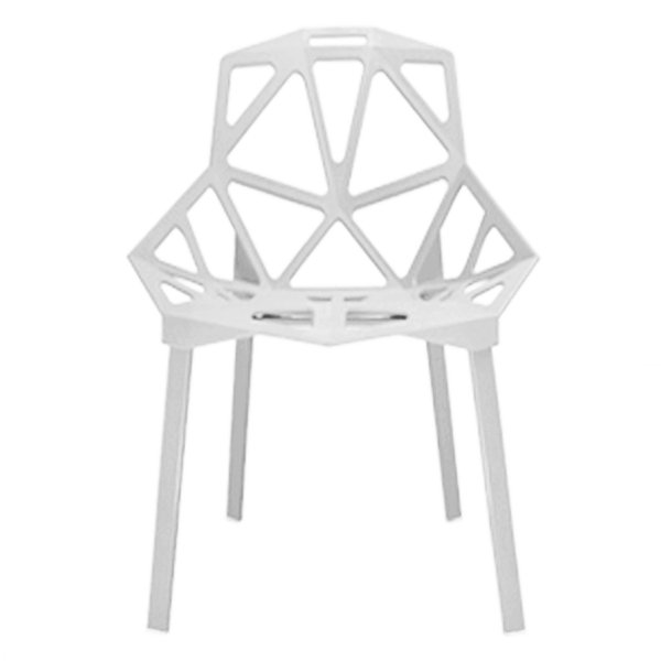 Дизайнерский стул CHAIR ONE white Белый в Новосибирске | Loft Concept 