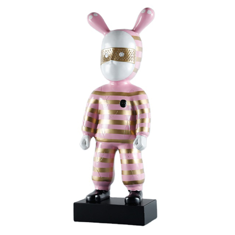 Rolito Large Figurine Pink Розовый Черный Золотой в Новосибирске | Loft Concept 