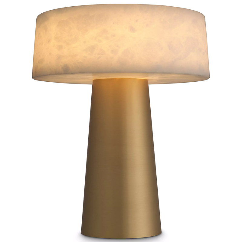 Настольная лампа Eichholtz Table Lamp Cinco Латунь Бежевый в Новосибирске | Loft Concept 