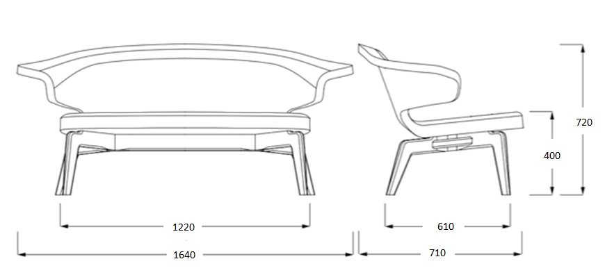 Диван Munich Sofa в Новосибирске