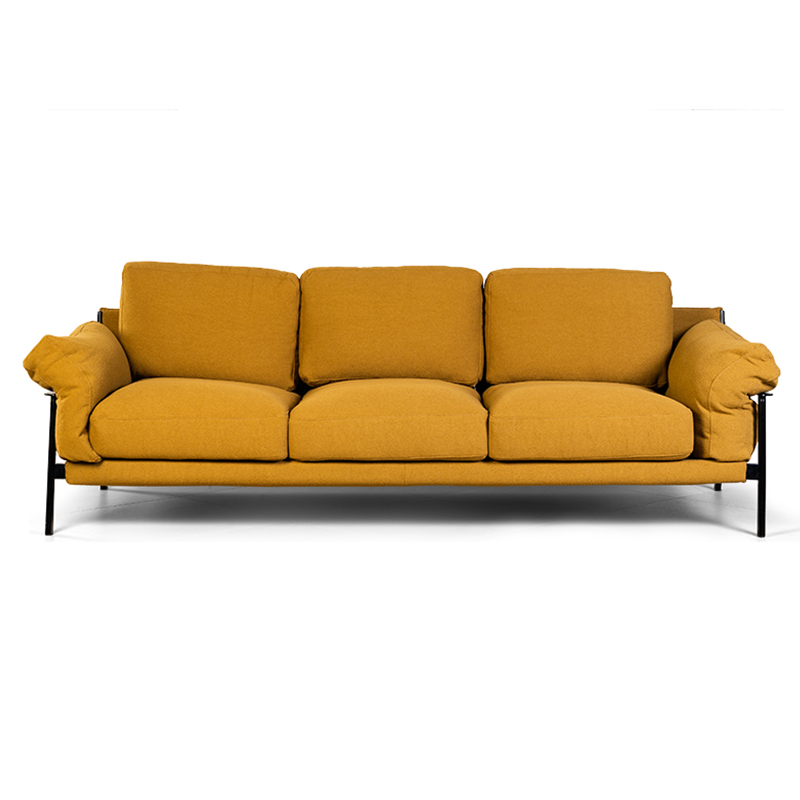 Диван Harald Mustard Sofa Горчичный в Новосибирске | Loft Concept 