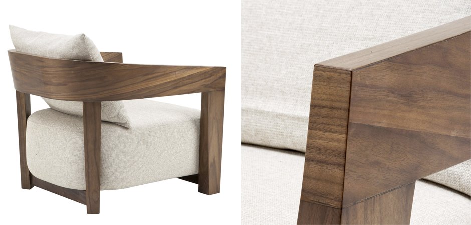 Кресло Eichholtz Chair Rubautelli Walnut Кресло Eichholtz Chair Rubautelli Walnut - Loft-Concept в Новосибирске