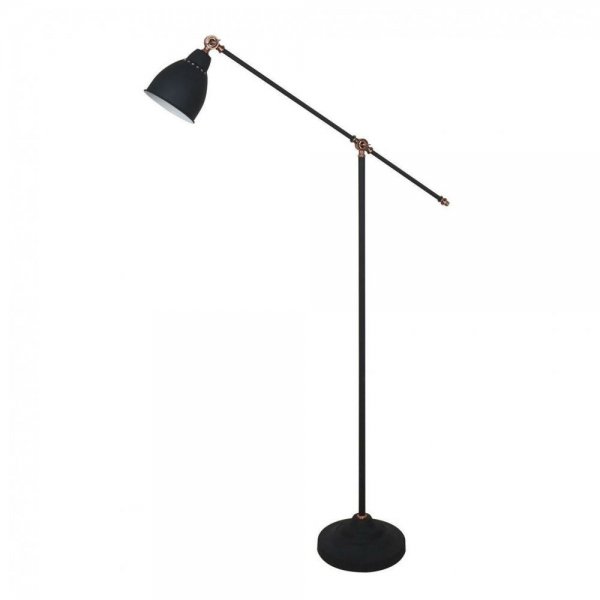 Торшер Holder Floor Lamp Black Черный в Новосибирске | Loft Concept 