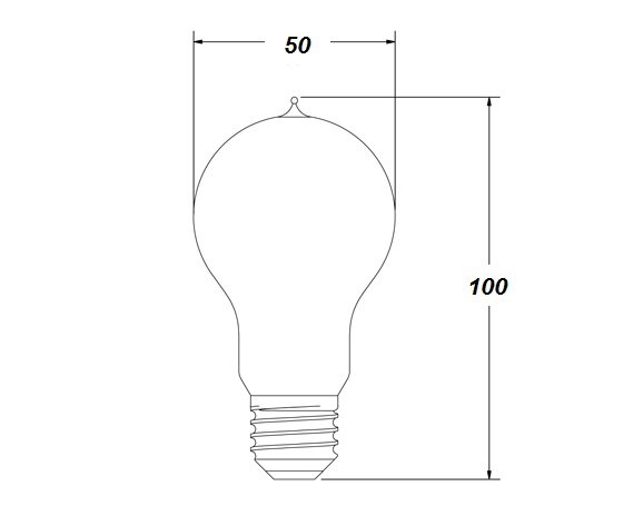 Лампочка Loft Edison Retro Bulb №2 в Новосибирске