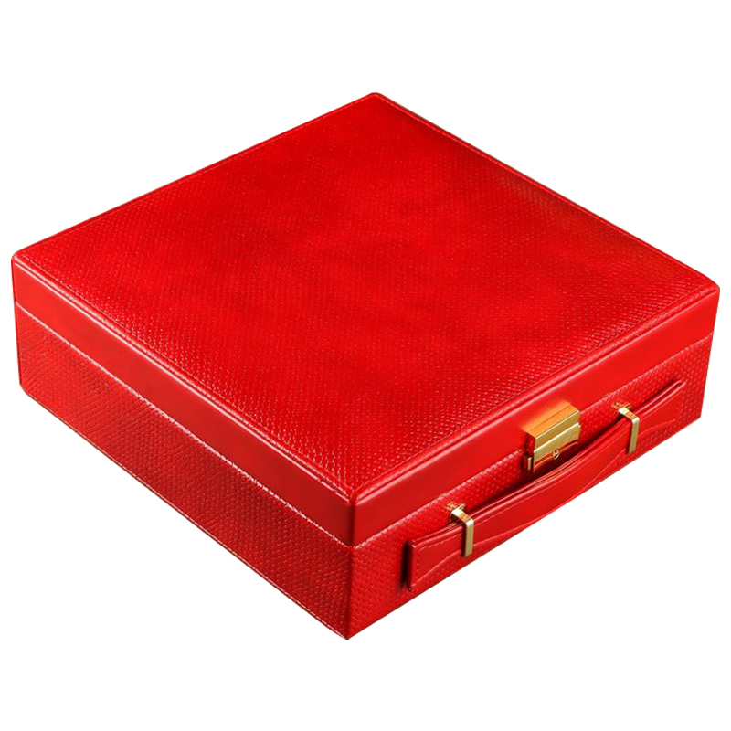 Шкатулка Rowan Jewerly Organizer Box red Красный в Новосибирске | Loft Concept 