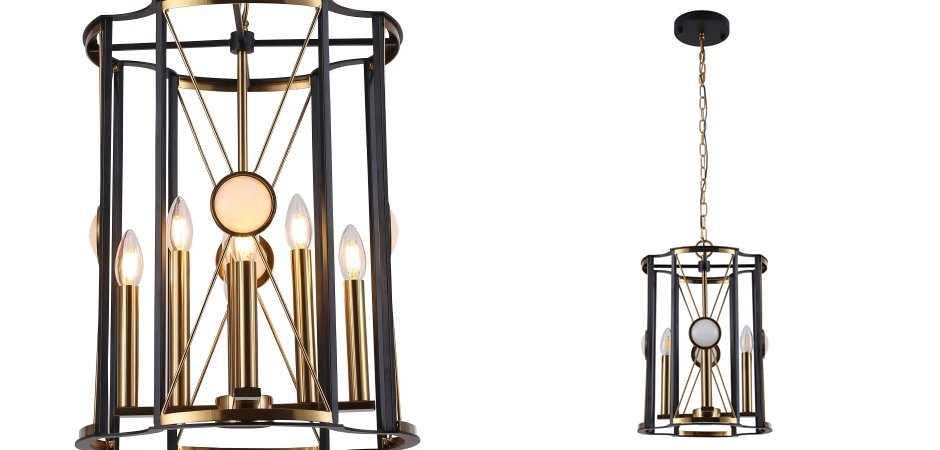 Люстра Candles Cell Gold - Loft-Concept в Новосибирске