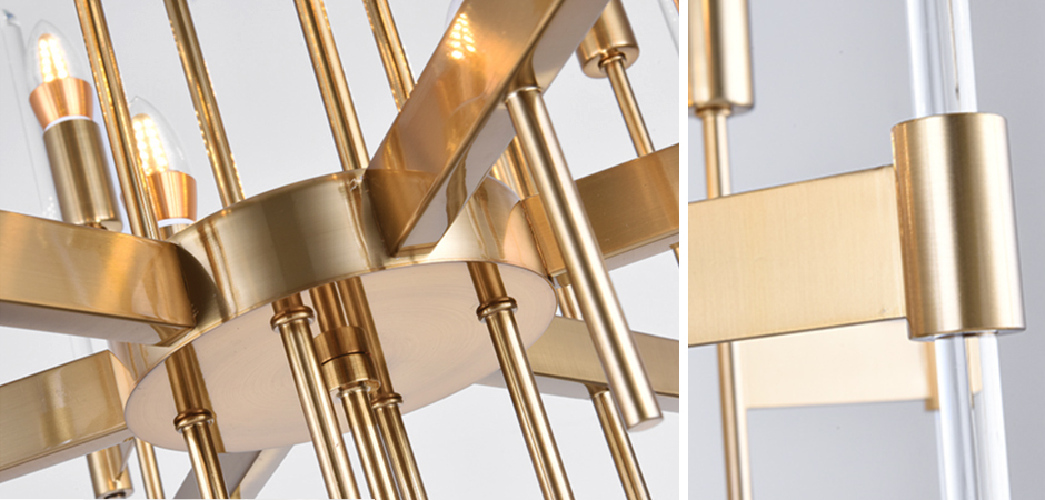 Bari Light Chandelier Aged Brass Bari Light Chandelier Aged Brass - Loft-Concept в Новосибирске