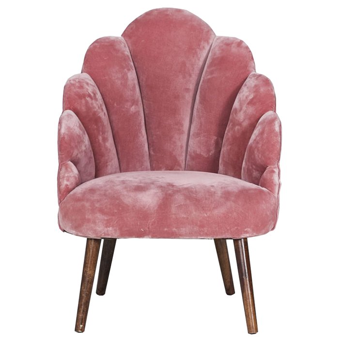 Кресло Pink Chair Розовый (Rose) в Новосибирске | Loft Concept 