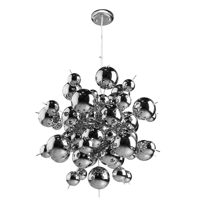 Люстра Bubbles of Mercury Chandelier Темный хром в Новосибирске | Loft Concept 