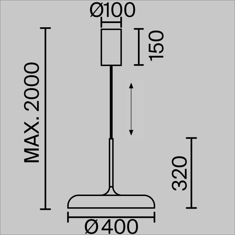 Подвесной светильник Gerhard 3000К 39Вт в Новосибирске
