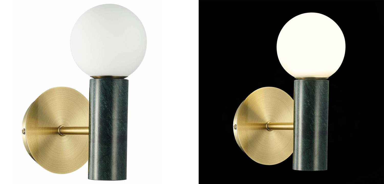 Бра Lansing black - фото