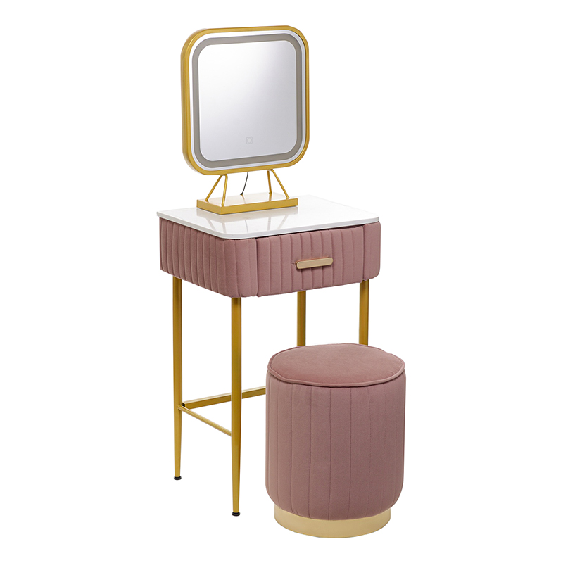 Трельяж  Princess Bedroom Dressing Table Small Pink Розовый в Новосибирске | Loft Concept 