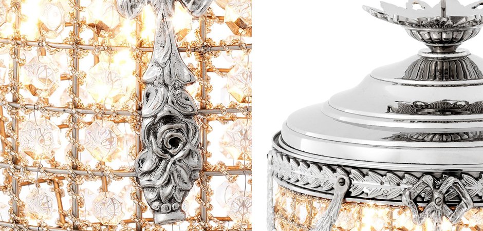 Люстра Chandelier Emperor S Nickel - Loft-Concept в Новосибирске