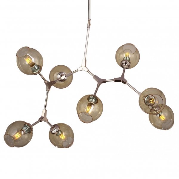 Люстра Branching Bubble Chandelier 8 Amber Янтарь (Amber) в Новосибирске | Loft Concept 