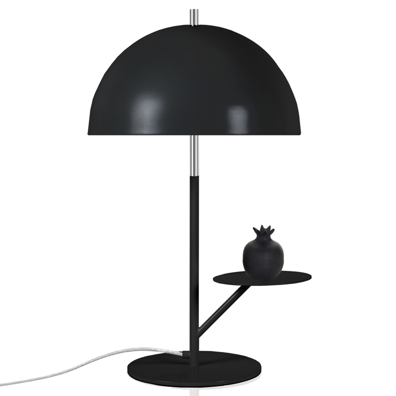 Настольная лампа Table lamp Butler BLACK Латунь Черный в Новосибирске | Loft Concept 