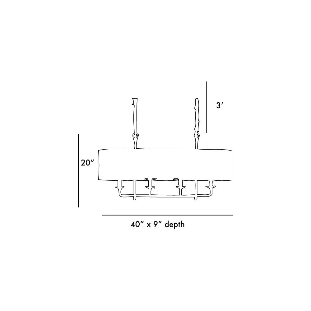 Люстра Arteriors BEATTY CHANDELIER в Новосибирске