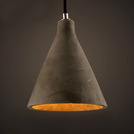 Подвесной светильник Art Concrete Pendant №4 Серый в Новосибирске | Loft Concept 