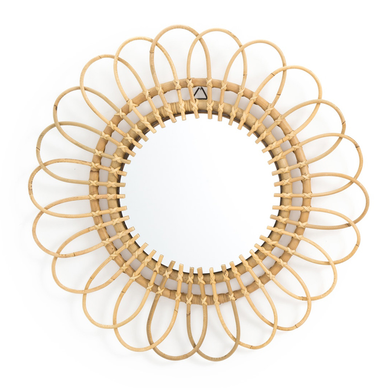 Зеркало Mirror Rattan Flower I  в Новосибирске | Loft Concept 