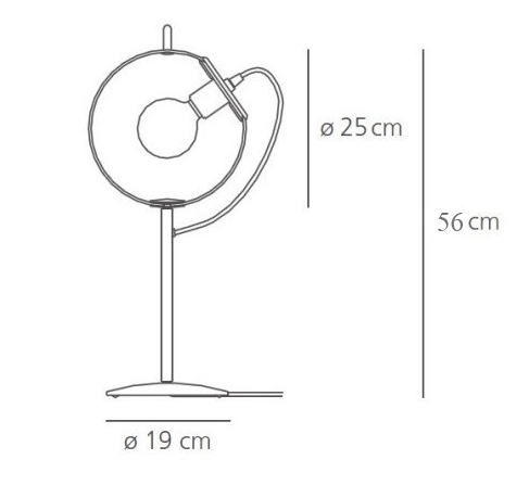 Лампа Miconos table в Новосибирске