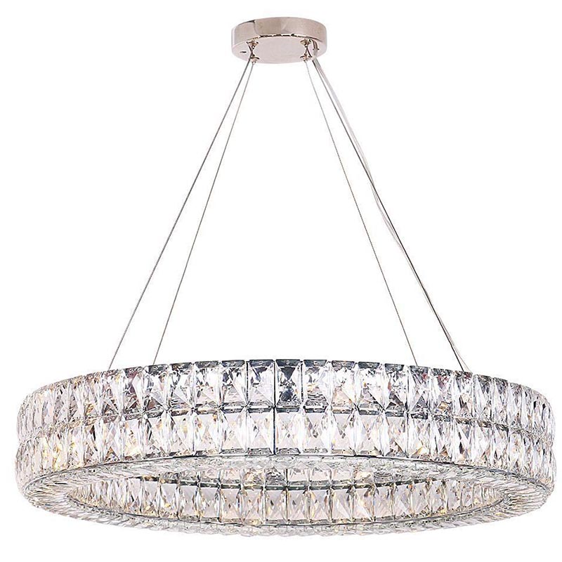 Люстра Crystal Regena Chrome Chandelier 10 Хром Прозрачный (Transparent) в Новосибирске | Loft Concept 