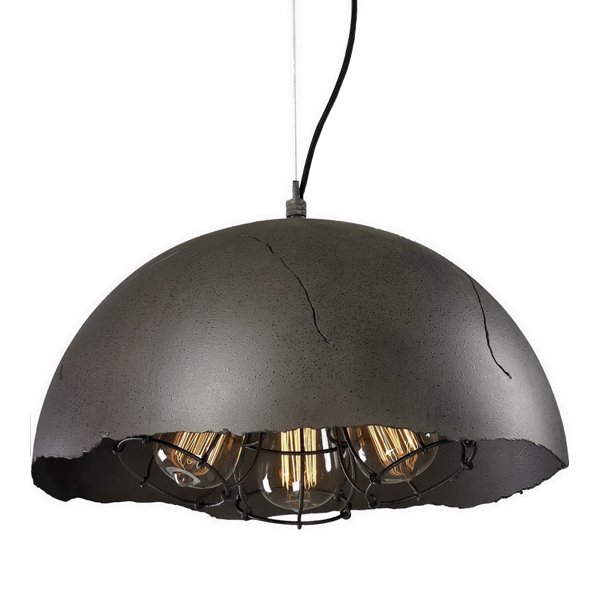 Подвесной светильник Uneven Edge Loft Pendant lamp 3 Графит в Новосибирске | Loft Concept 