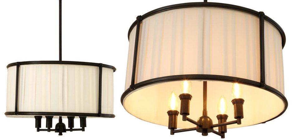 Люстра Eichholtz Chandelier Hammond Bronze - Loft-Concept в Новосибирске