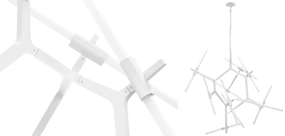 Люстра Агнес Chandelier White 20 Люстра Агнес Chandelier White 20 - Loft-Concept в Новосибирске