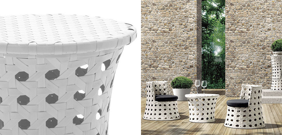 Кофейный стол White Braid Coffee Table Кофейный стол White Braid Coffee Table - Loft-Concept в Новосибирске
