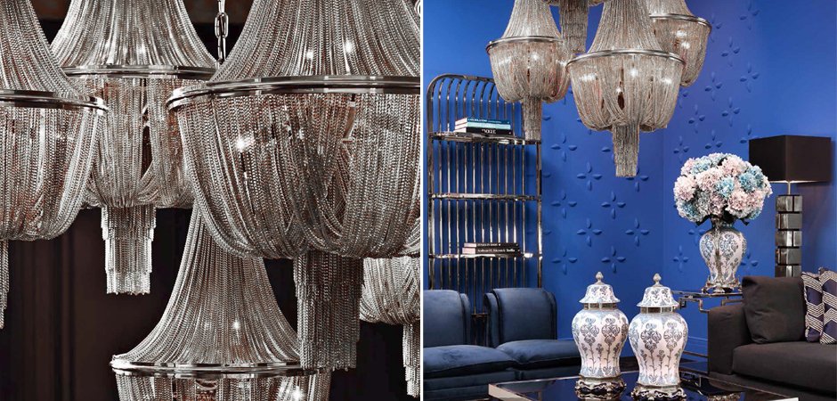 Люстра Chandelier Martinez Nickel L - Loft-Concept в Новосибирске