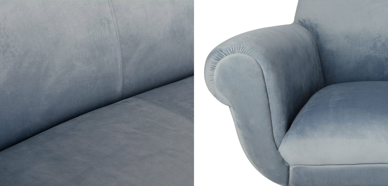 Диван Gigi Radice Lounge Sofa light blue - фото №1