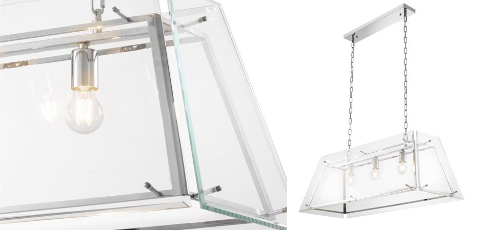 Люстра Chandelier Azure L Nickel - Loft-Concept в Новосибирске