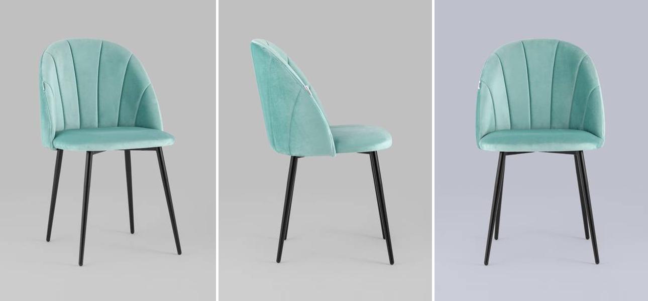 Стул Balsari S Chair Цвет Тиффани - фото