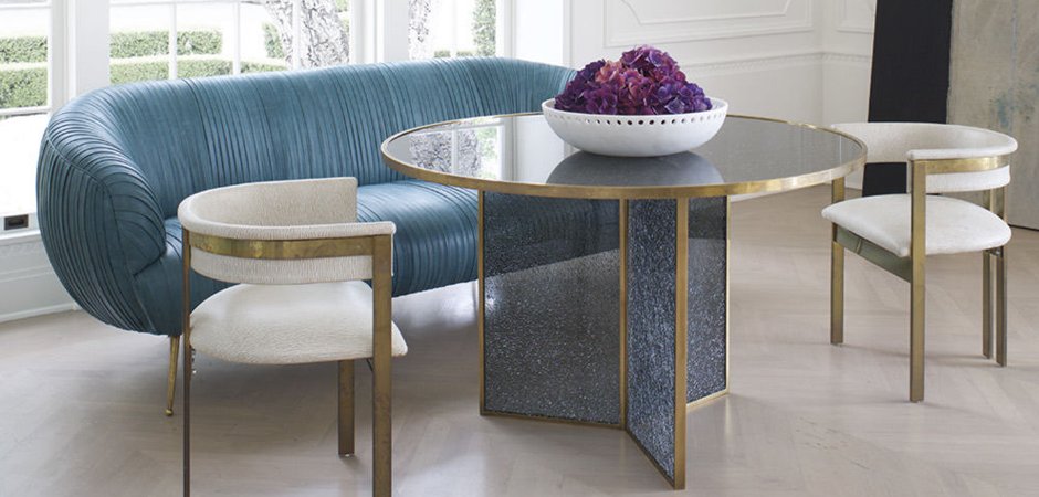 Софа Kelly Wearstler Souffle Settee Leather - фото №3