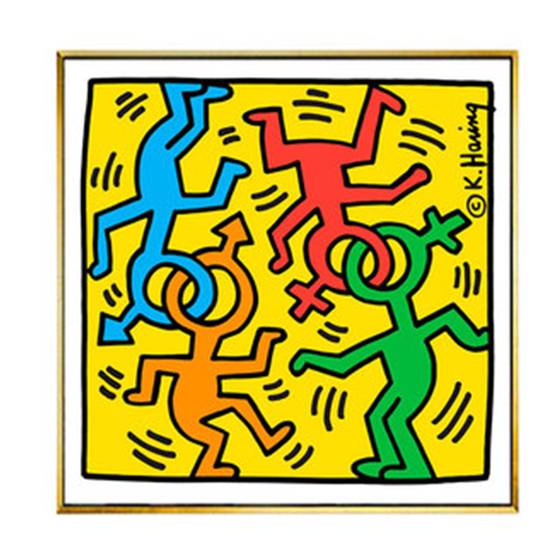 Постер Keith Haring 18 Мульти в Новосибирске | Loft Concept 