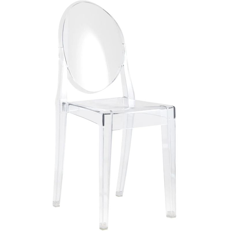 Стул Louis Ghost Chair Philippe Starck Прозрачный в Новосибирске | Loft Concept 