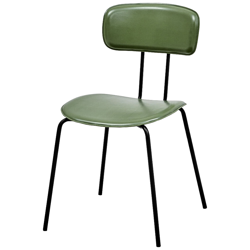 Стул Tyler Loft Stool green Зеленый Черный в Новосибирске | Loft Concept 