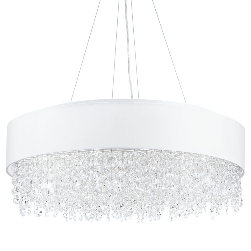 Люстра Maurin Diamond Rain Chandelier 60 Белый в Новосибирске | Loft Concept 