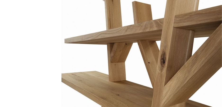 Стеллаж LEGEND BOOKCASE - NATURAL - Loft-Concept в Новосибирске