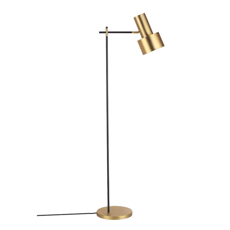 Торшер Margarita Brass Floor Lamp Латунь в Новосибирске | Loft Concept 