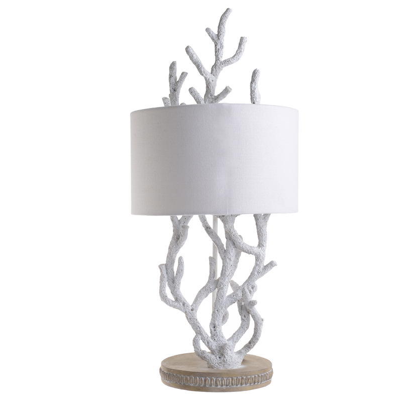 Настольная лампа Coral Decor Table lamp Белый в Новосибирске | Loft Concept 