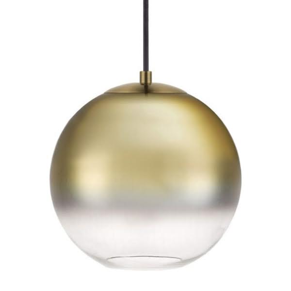 Подвесной светильник Ball Sunrise Pendant lamp матовое золото в Новосибирске | Loft Concept 