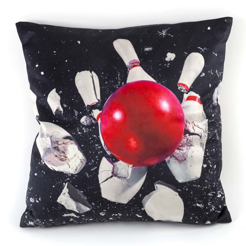 Подушка Seletti Cushion Bowling Мульти в Новосибирске | Loft Concept 