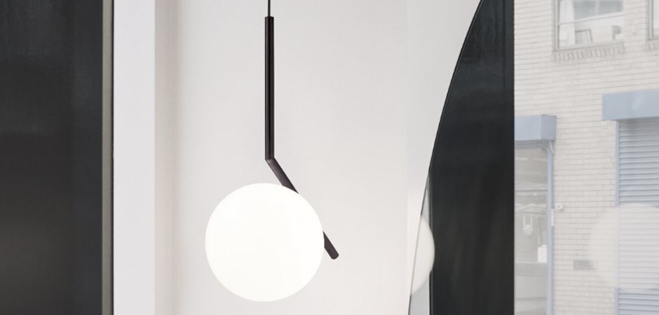 Люстра Flos IC Lights Black - Loft-Concept в Новосибирске