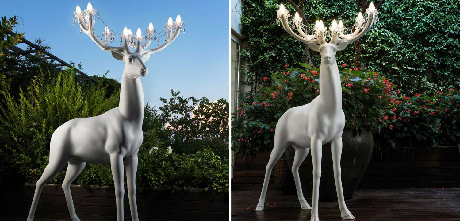 Напольный Cветильник Олень Qeeboo SHERWOOD - фото №1
