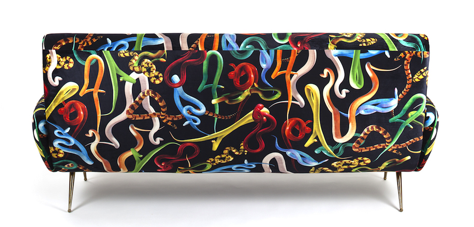 Диван Sofa Three Seater Snakes - фото №2
