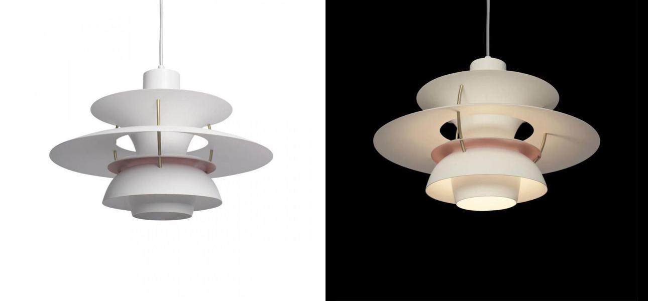 Белый Подвесной Светильник Louis Poulsen PH 5 Poul Henningsen White - фото №1