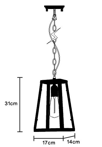 Подвесной светильник Loft Industrial Ortogonal pendant Brass в Новосибирске