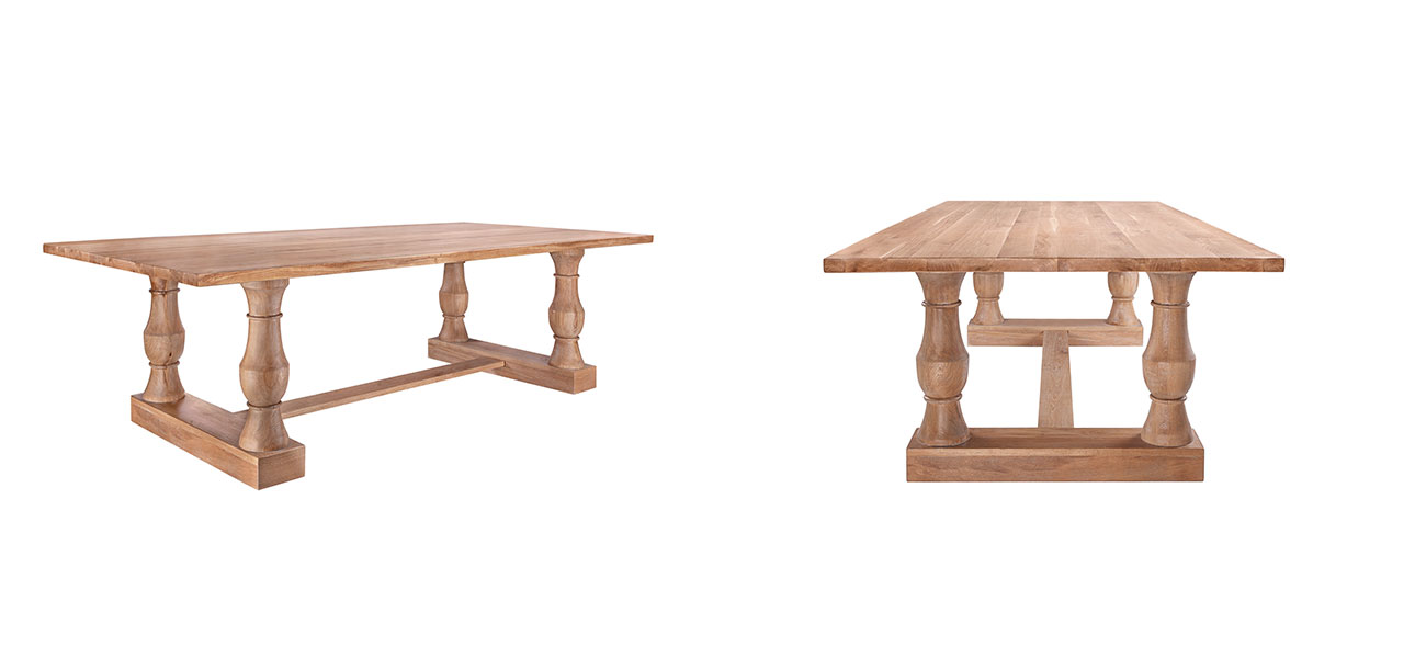 Стол обеденный прямоугольный Jacob  - фото