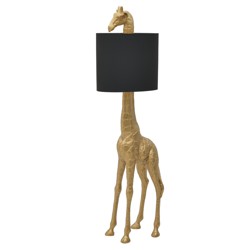 Торшер Golden Giraffe Floor lamp Черный Золотой в Новосибирске | Loft Concept 